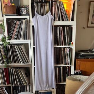 Anthropologie Lavender Slip Dress New without tags L/XL